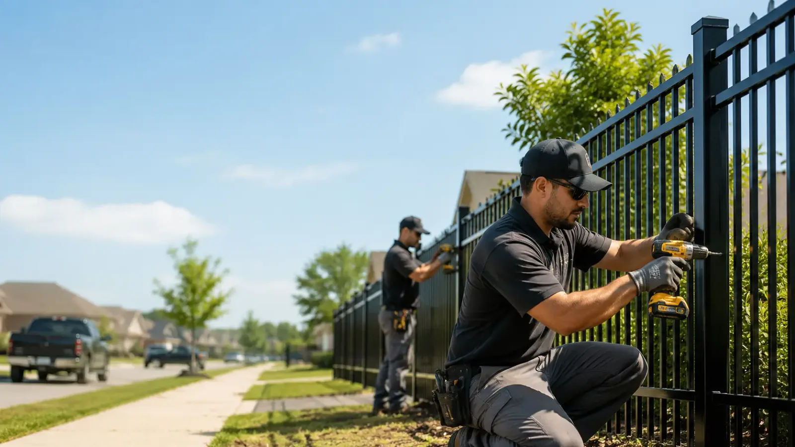 Metal Fence Installation in Alba, PA